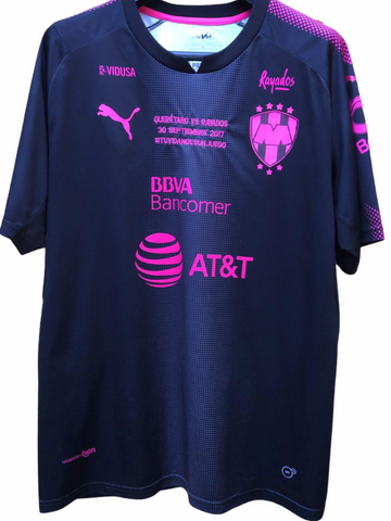 2017 Rayados Monterrey Replica Black Pink Nico Sanchez (L)