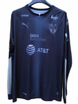 2018 Rayados Monterrey Match Issue Black Long Sleeve (M) (M)