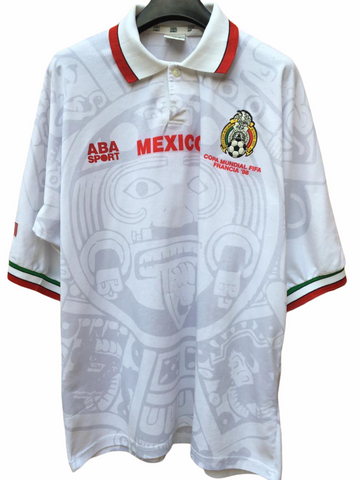 1998 Mexico Calendario Azteca Aba Sport Authentic Away (XL)