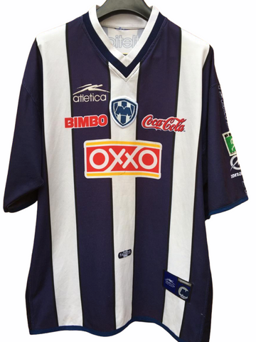 2000 Rayados Monterrey Match Issue Atletica Tano De Nigris (XL)