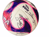 2020 Rayados Monterrey Balon Match Issue Special Edition Pink Firmado Signed (5)