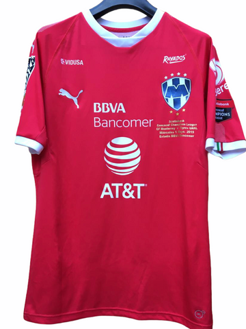 2019 Rayados Monterrey Final CONCACAF Barovero Firmado Signed (M)