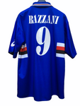 2003 Sampdoria Genoa Italy Match Issue Bazzani Oasics (XL)