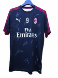 2019 AC Milan Italia Krzysztof Piatek Firmado Signed (L)