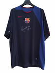 2005 Barcelona Signed Signed Ronaldinho (XL)