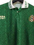 1995 Mexico Aba Sport Home Green Authentic (L)