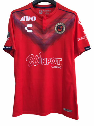 2018 Tiburones Rojos Veracruz Match Mexico Worn Juan Francisco Flores (M)