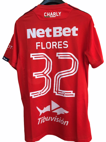 2018 Tiburones Rojos Veracruz Match Mexico Worn Juan Francisco Flores (M)