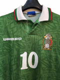 1994 Mexico World Cup USA Umbro Authentic Luis Garcia (XL)