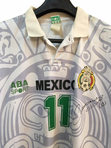 1997 Mexico Cuauhtemoc Blanco Epoca Firmado Autografiada (L)