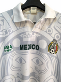 1997 Mexico Aztec Calendar White Authentic Long Sleeve (XL)