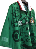 1998 Mexico Aztec Calendar Aba Sport Claudio Suarez Authentic (XL)