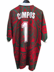 1997 Mexico Aztec Calendar Red Authentic Jorge Campos (XL)