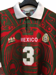 1997 Mexico Calendario Azteca Aba Sport Rojo Red Match Issued David Oteo (XL)