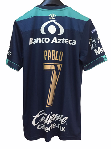 2020 Puebla Match Worn Pablo Gonzalez (S)