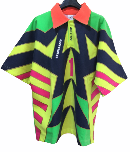 1994 Mexico World Cup USA 94 Jorge Campos Authentic (XL) – Proper