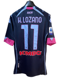 2020 Napoli Italy Kappa Black Edition  Signed Chuky Lozano (M)