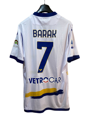 2021 Hellas Verona Italy Away Match Issue Barak (XL)