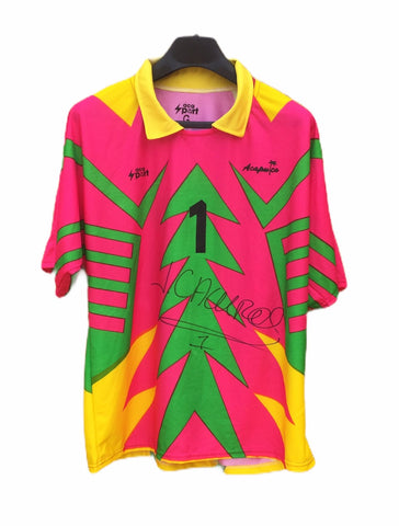 1994 Mexico Jorge Campos Firmado Signed Certified By Beckett (M)