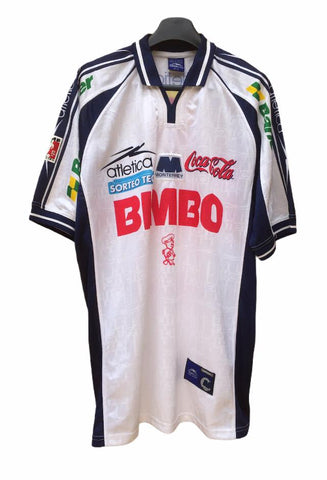 1998 Rayados Monterrey Atletica Osito Bimbo Blanca (XL)