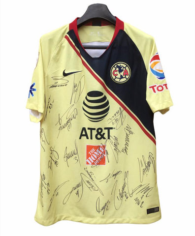 2018 Club Aguilas America Champion Signed Signed (L)