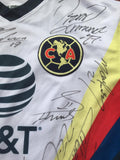 2020 Club Aguilas America White Away Firmado Signed (L)