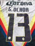 2020 Club Aguilas America White Away Firmado Signed (L)