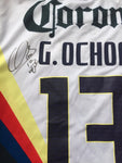 2020 Club Aguilas America White Away Firmado Signed (L)