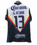 2020 Club Aguilas America White Away Firmado Signed (L)