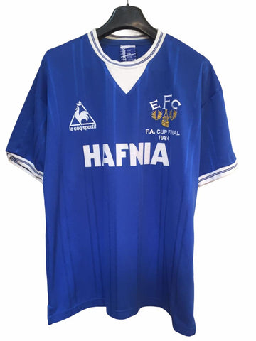 1984 Everton England Home FA Cup Le Coq (L)