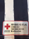 2017 Rayados Monterrey Special Edition Cruz Roja Match Issue Funes Mori (M)