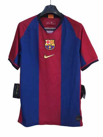 2000 Barcelona Nike Home Rivaldo Figo Authentic (NEW) (S)
