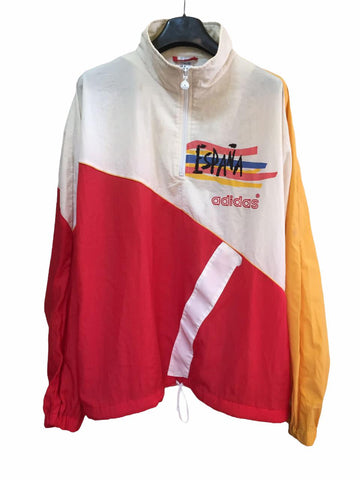 1990 Jacket Spain Espana Vintage Adidas Authentic (M)