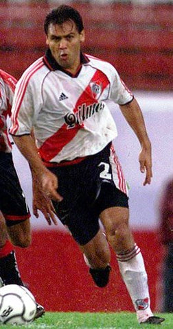 1993 River Plate Adidas Campeon Libertadores Francescoli Crespo (M)