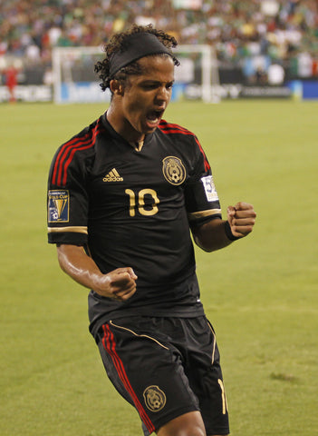 2012 Mexico Black Firmado Signed Giovani dos Santos (S)