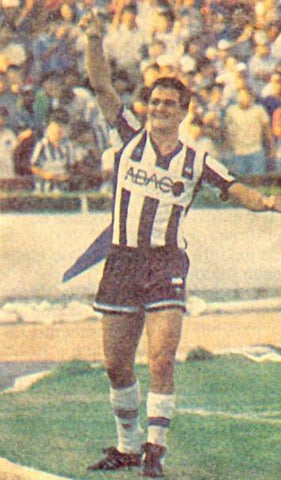 1990 Rayados Monterrey Adidas Match Issue Carlos Hermosillo (M)