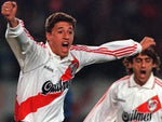 1993 River Plate Adidas Campeon Libertadores Francescoli Crespo (M)