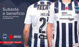 2017 Rayados Monterrey Special Edition Cruz Roja Match Issue Funes Mori (M)