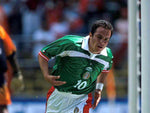 2001 Mexico World Cup Qualifying Cuauhtemoc Blanco (M)