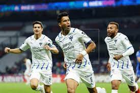 2021 Rayados Monterrey Concacaf Match Issue Maxi Meza (M)