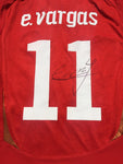 2014 Chile World Cup Brasil Eduardo Vargas Firmado Signed (M)