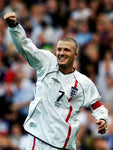 2002 Inglaterra David Beckham World Cup Authentic (M)