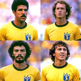 1981 Brasil Topper Authentic  Firmado Signed Socrates (S)