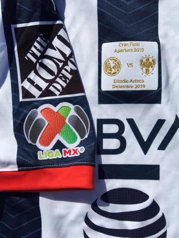 2019 Rayados Monterrey Final LigaMX Match Issue Stefan Medina Firmado Signed (M)