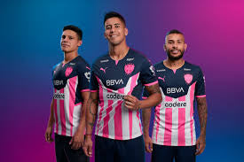 2021 Rayados Monterrey Puma Pink Version Match Issue Signed (M)