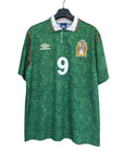 1993 Mexico Umbro Away Hugo Sanchez Authentic (M)