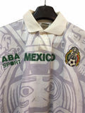 1997 Mexico Calendar Azteca Away Authentic Aba Sport Hernandez Blanco (L)