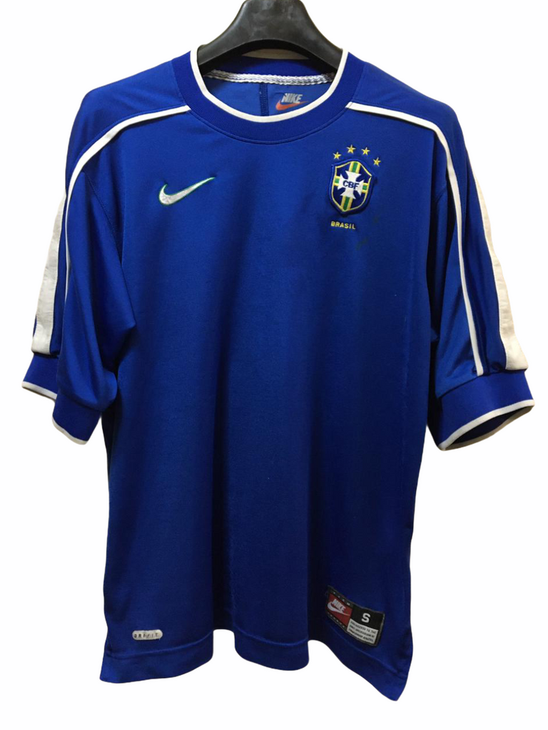 Nike Football Brazil World Cup 2022 travel unisex t-shirt in blue