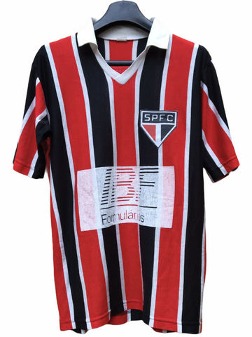 1990 Sao Paulo Brazil Red Black Away Penalty (M)