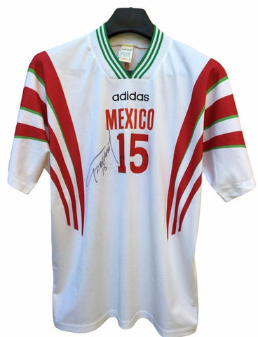 1996 Mexico Olimpico USA Atlanta Jesus Cabrito Arellano Firmado Signed (M)